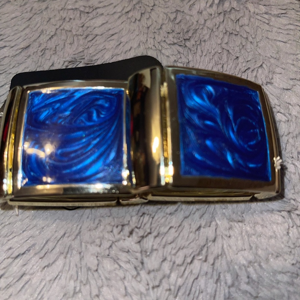 New blue and gold bracelet